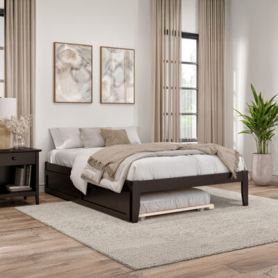 Colorado Platform Bed with Trundle