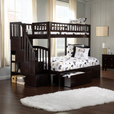 Westbrook Staircase Bunk Bed with Storage Drawers