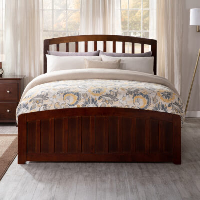 Richmond Foundation Bed Frame with Matching Footboard