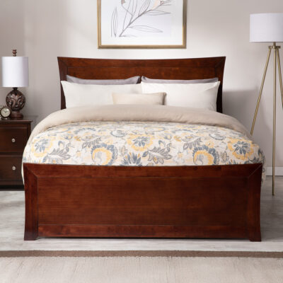 Metro Foundation Bed Frame with Matching Footboard