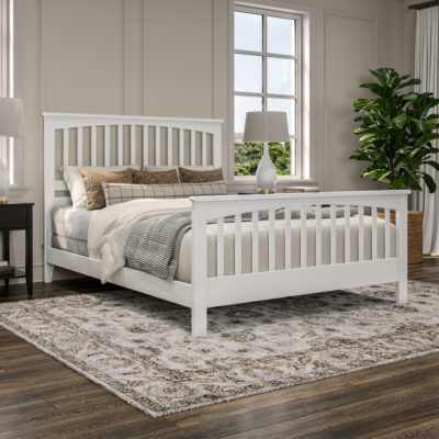 Brooklyn Foundation Bed Frame with Matching Footboard