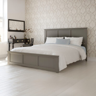 Madison Foundation Bed Frame with Matching Footboard