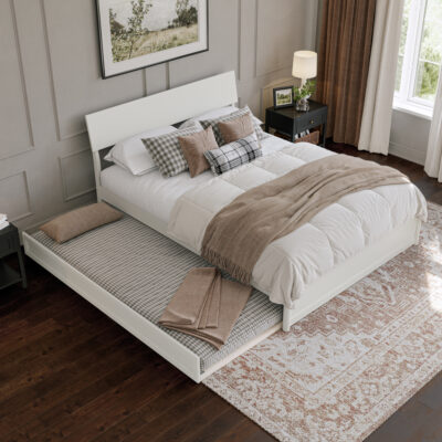Norla Platform Bed with Trundle